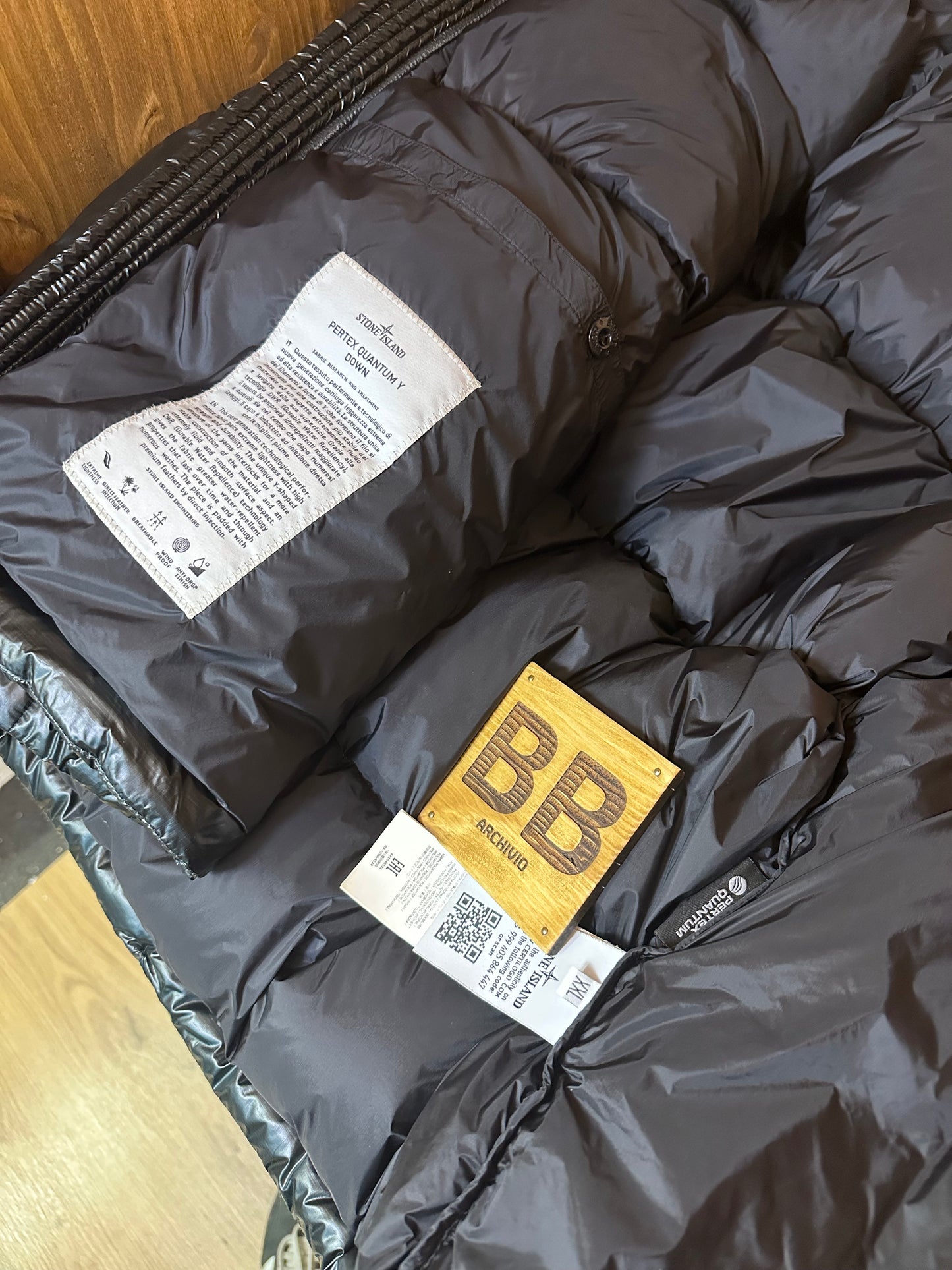 PERTEX QUANTUM Y DOWN DEEP GREY