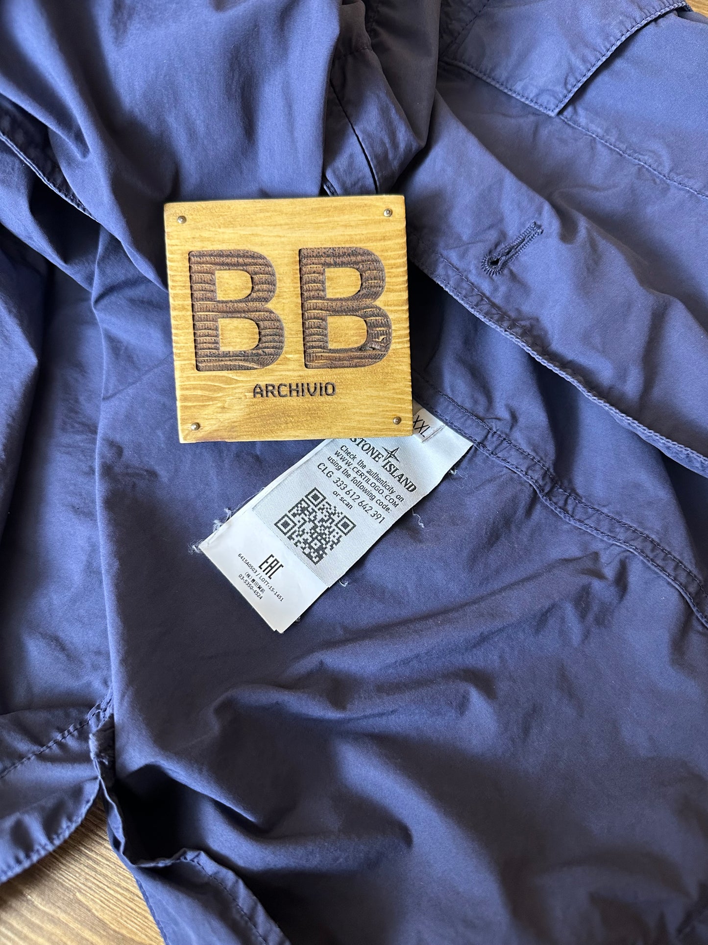 SS16 TELA PARACADUTE in Blue