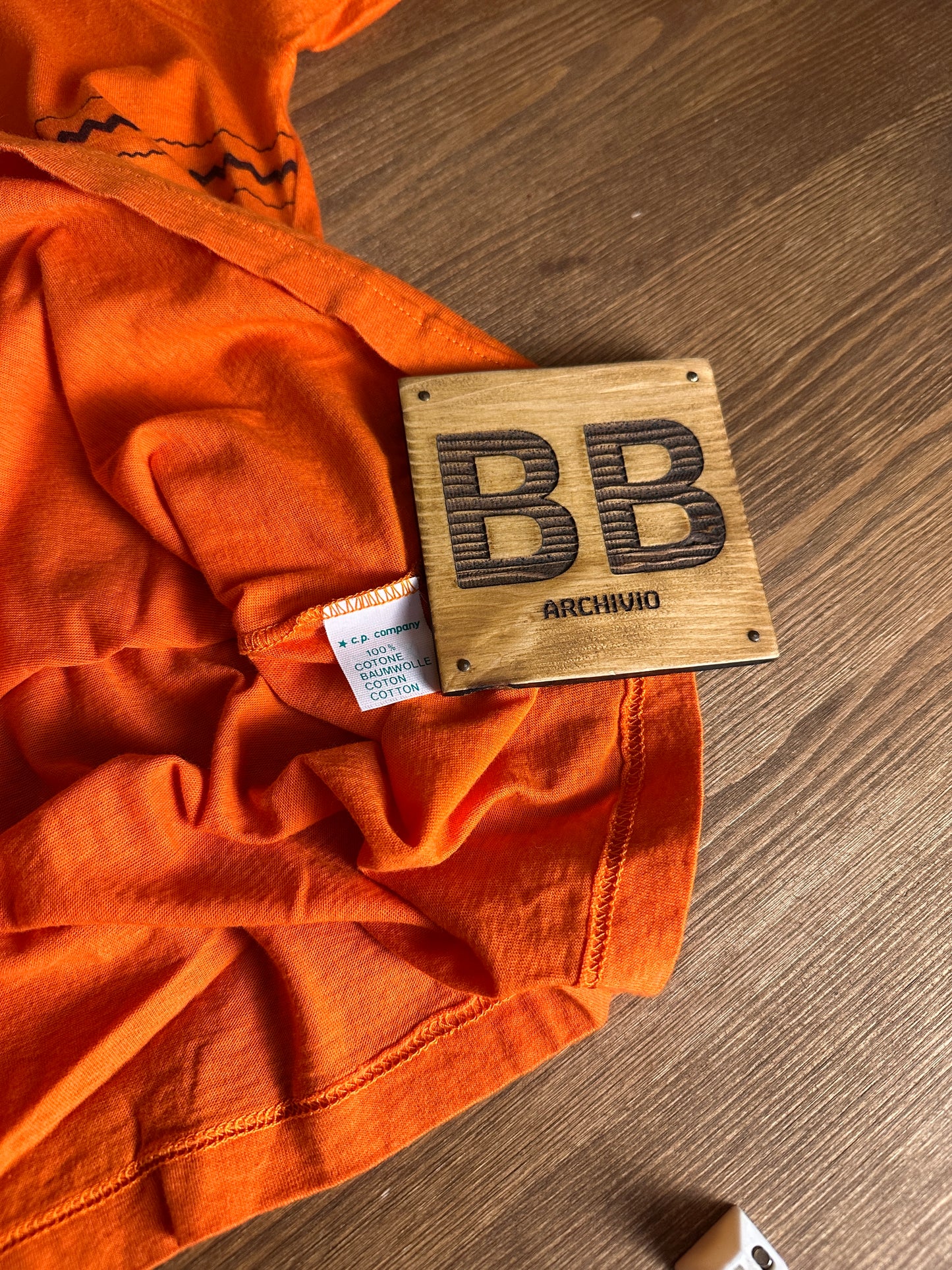 SS80 “Dick Butkus” SCREEN PRINTED POLO in Pure Orange