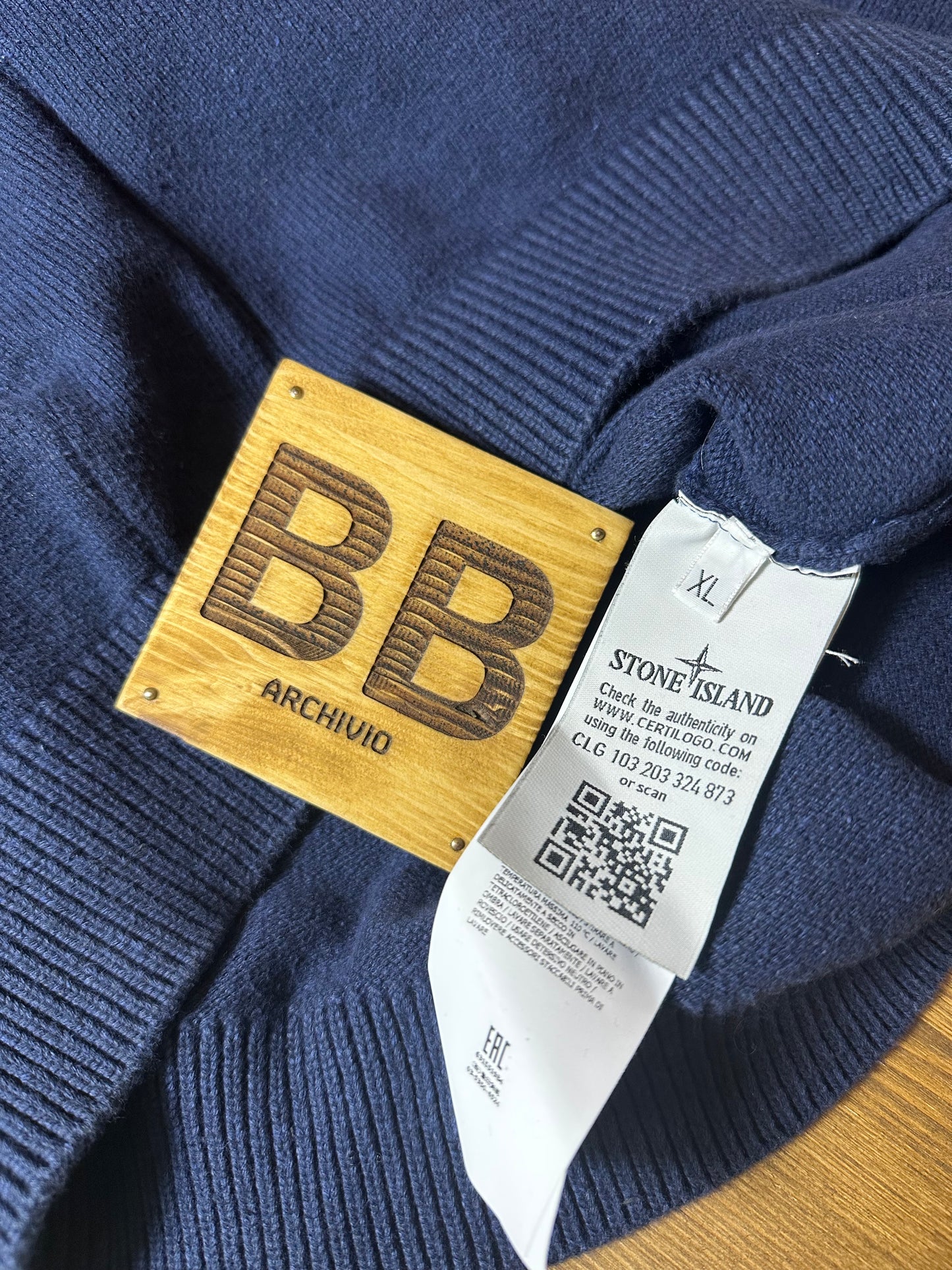 TURTLENECK BLU JUMPER