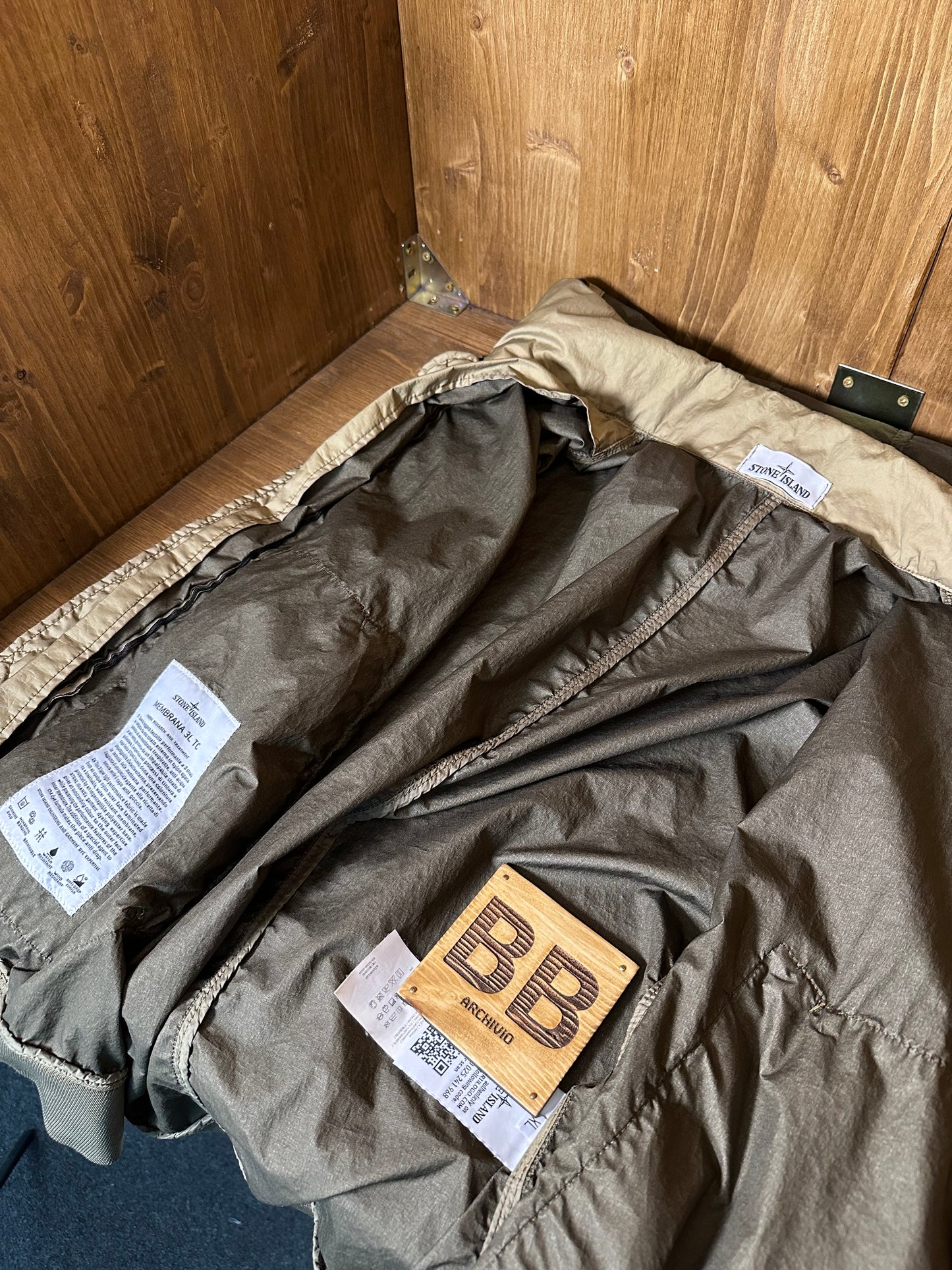 SS15 MEMBRANA 3L TC in Brown Sand