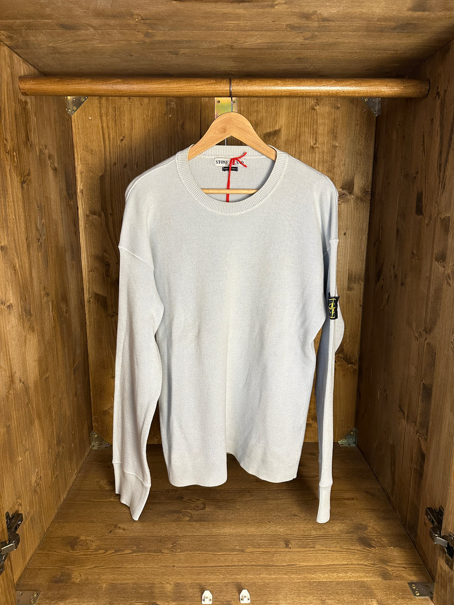 AW04 COTTON JUMPER in Light Blue