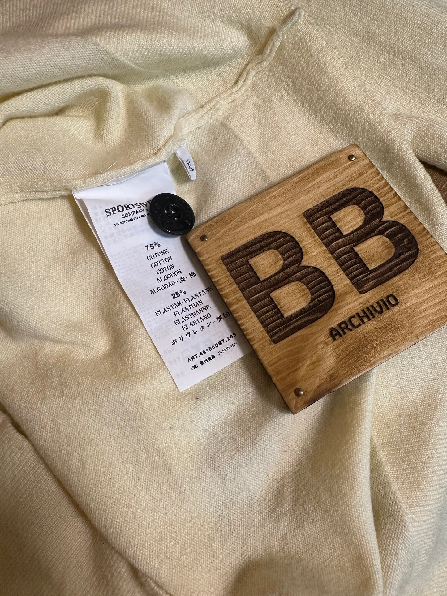 AW08 SOFTENED COTTON SWEATER