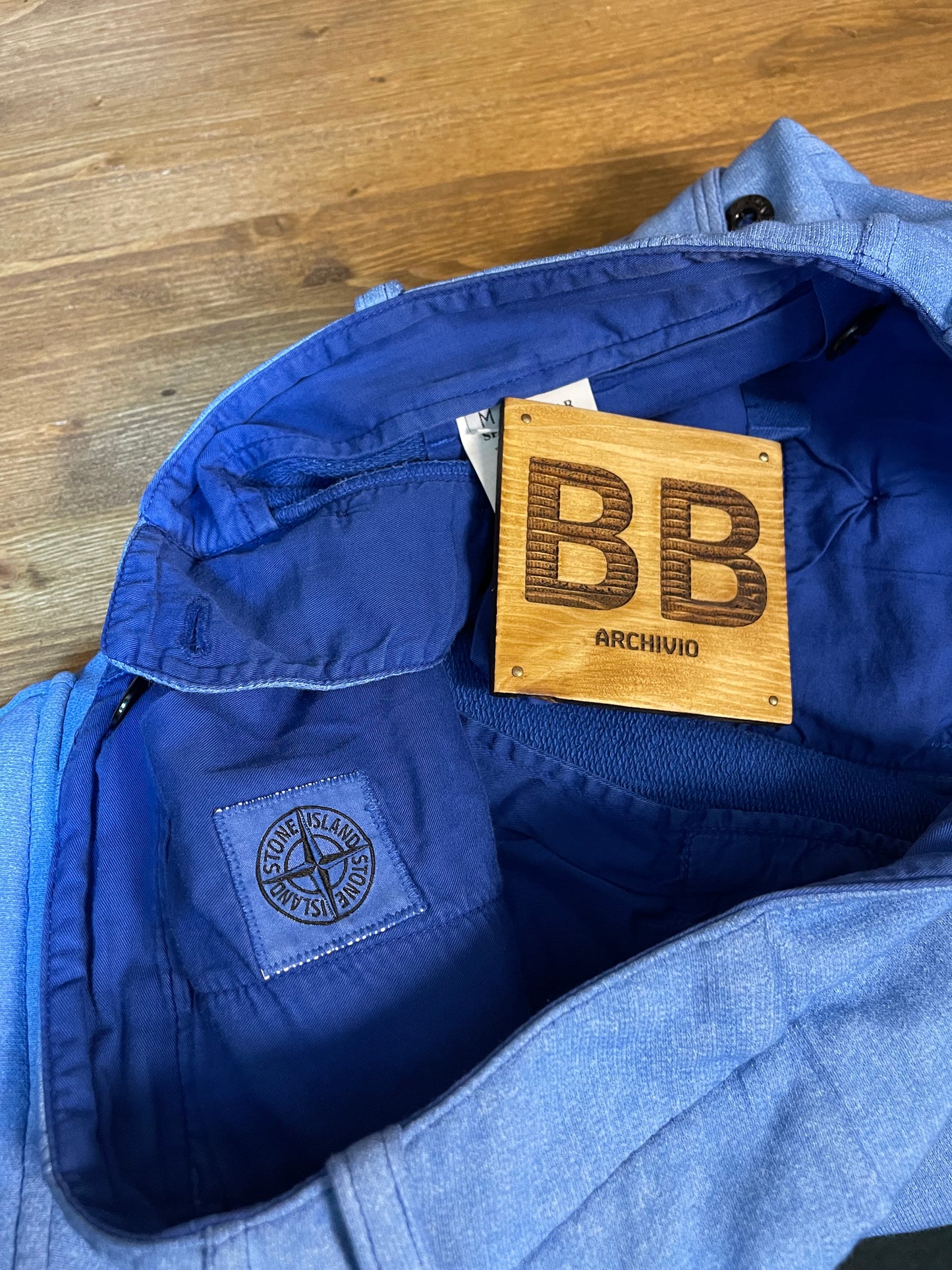 BLU HAND SPRAYED SHORTS