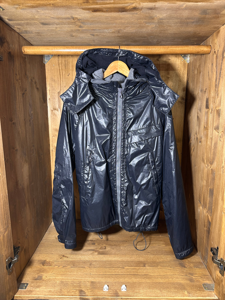 AW90 RIPSTOP PAPER BONEVILLE JACKET in Graphite Black