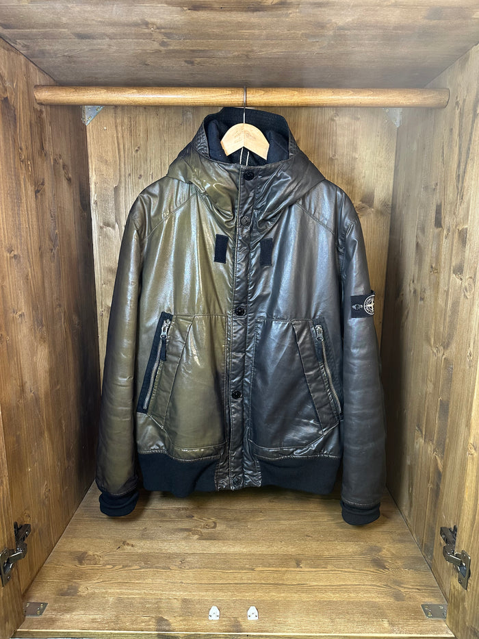 AW12 WAXED ICE BROWN TO KHAKI