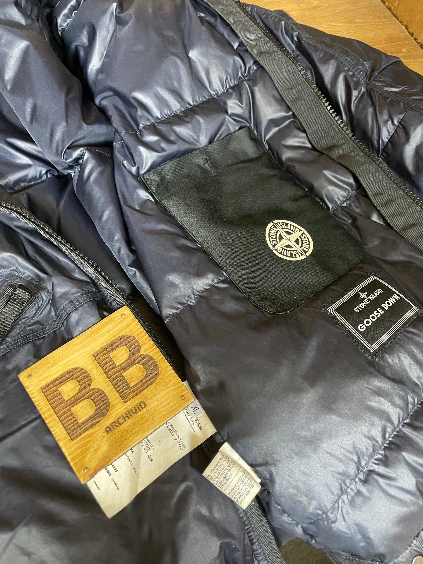 AW2008 DOWN JACKET DEEP BLUE