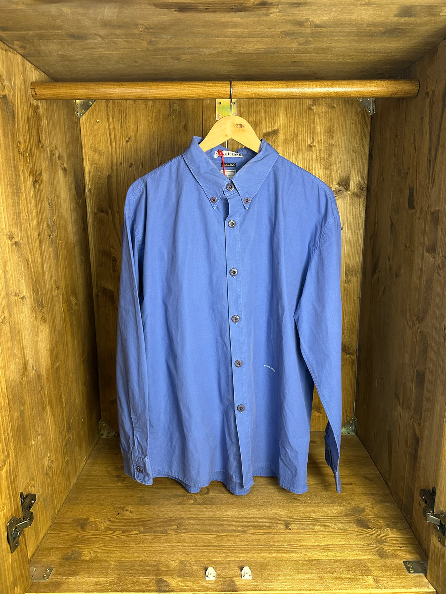 SS97 ONE TONE SHIRT in Brillant Blue