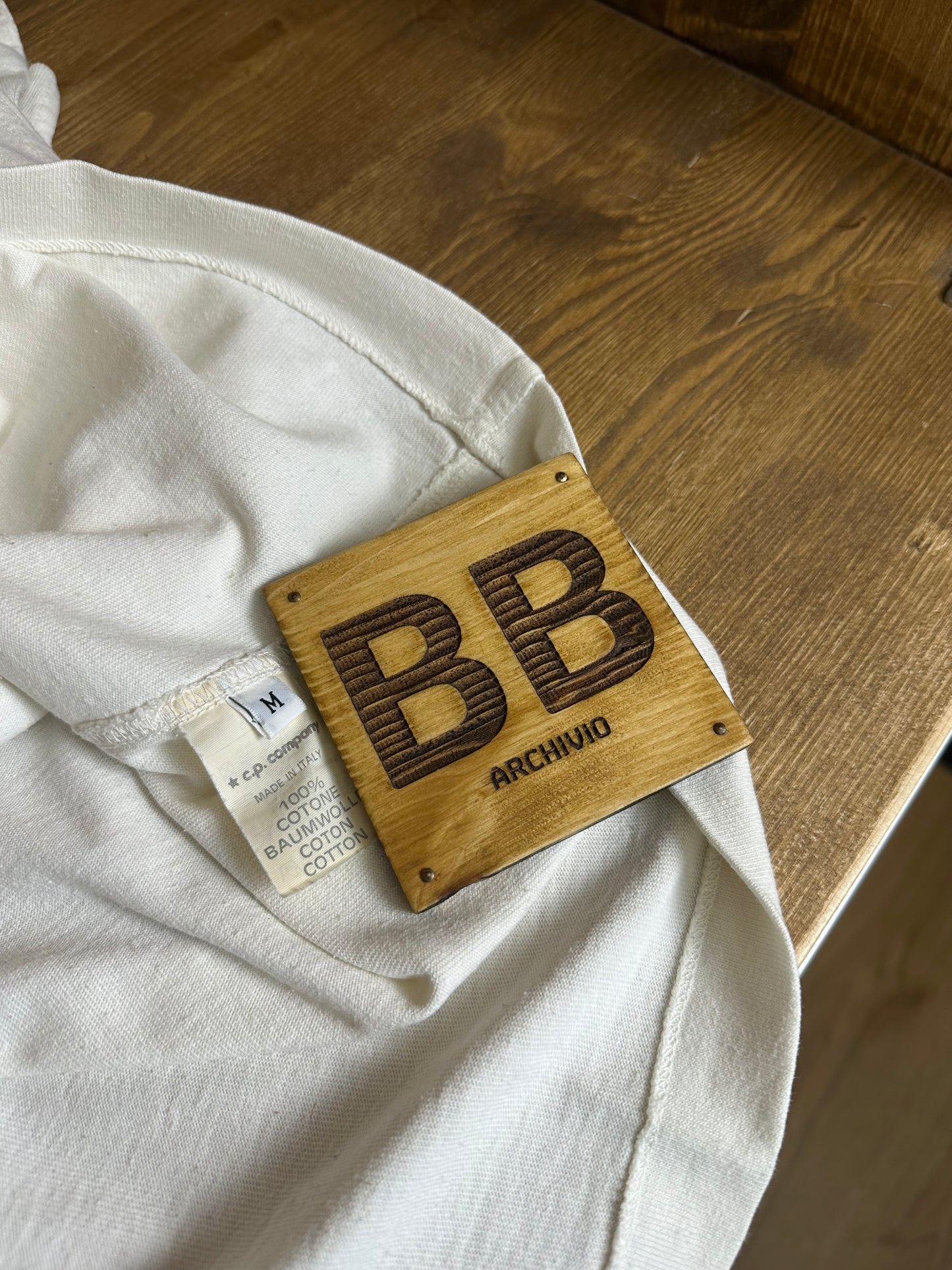 SS80s MARINA TEE in White Bone