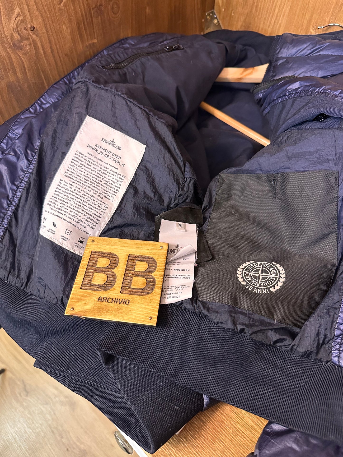 Garment Dyed down_26 GR x SQM_N 30 ANNI