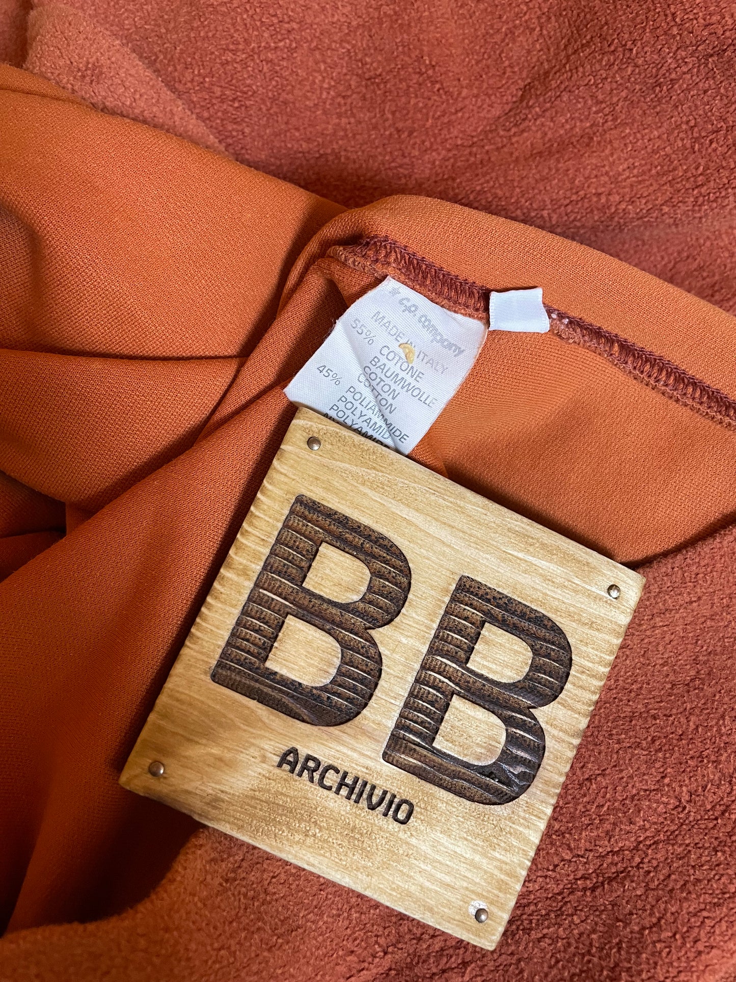 1988 TEDDY FLEECE ORANGE