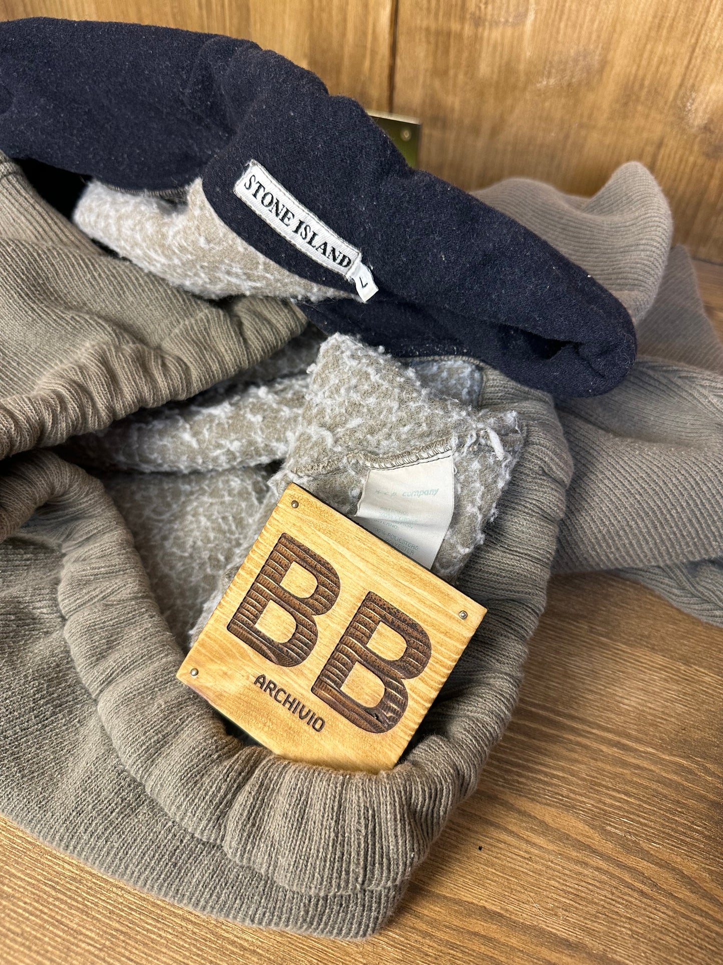 AW85 COTONE A COSTE JUMPER in Khaki