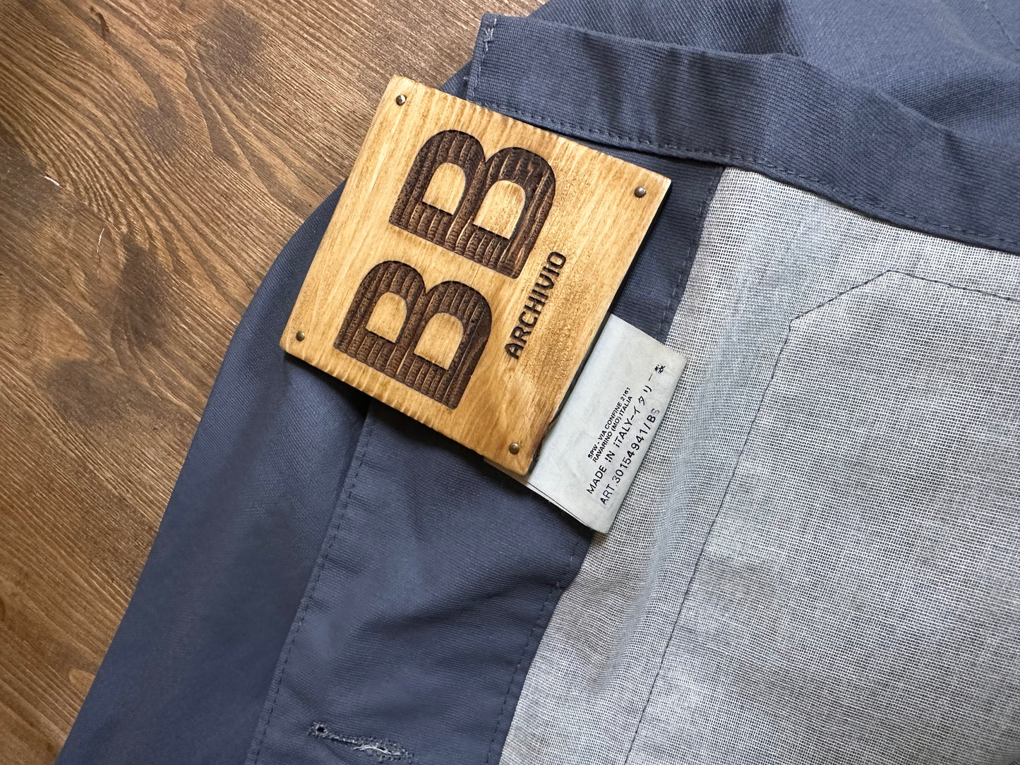 STONE GREY POLYURETHANE OVERSHIRT