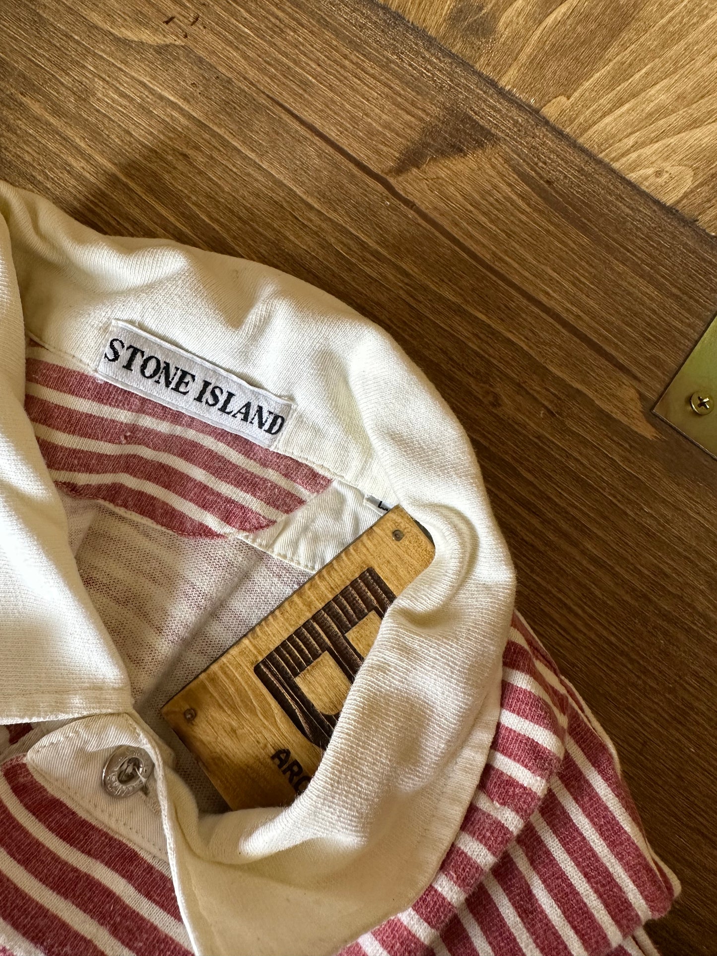 SS87 MARINA POLO in Red&White