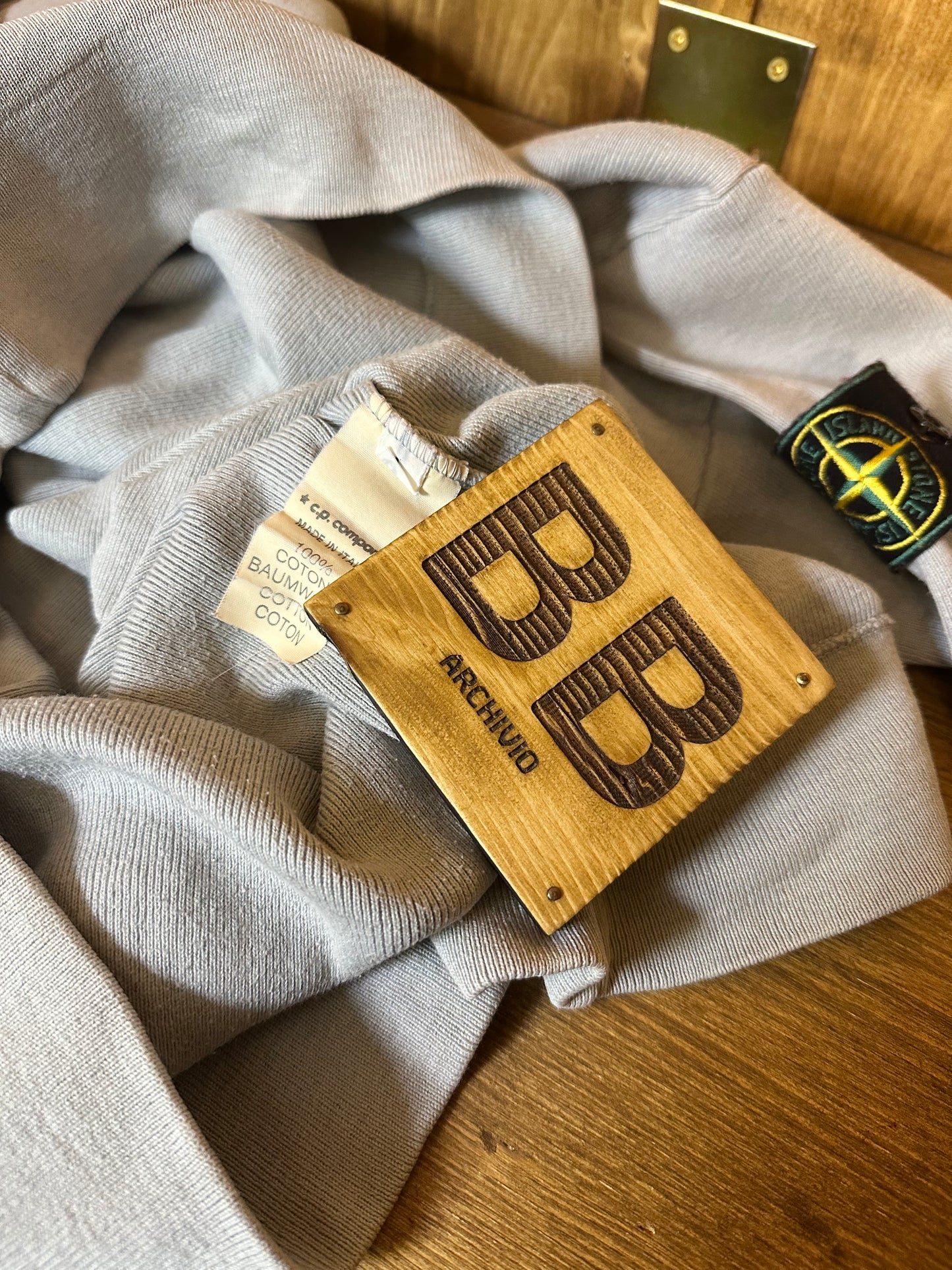 80s BABY BLU COTTON JUMPER