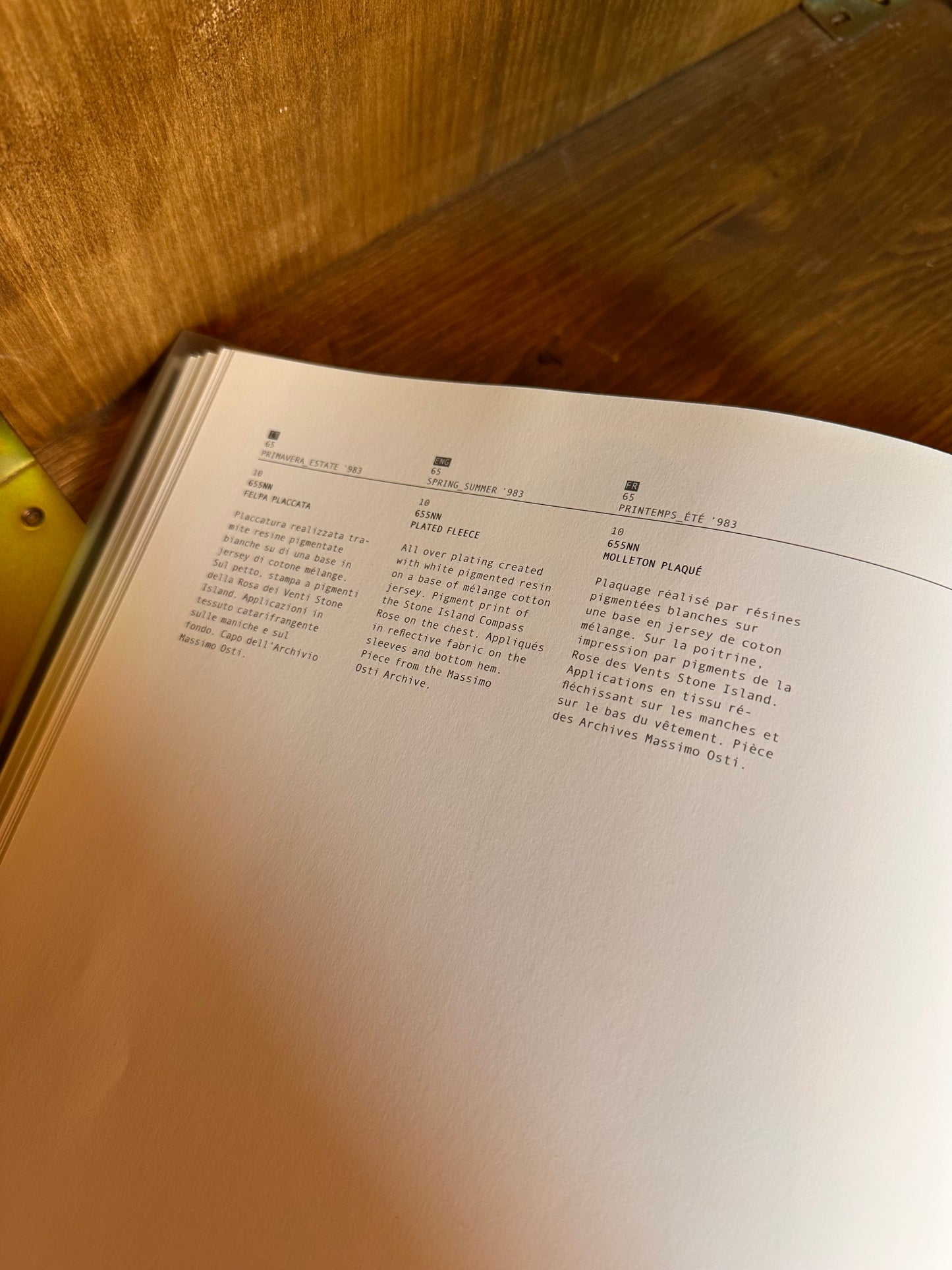 SS1983 PLATED FLEECE RED