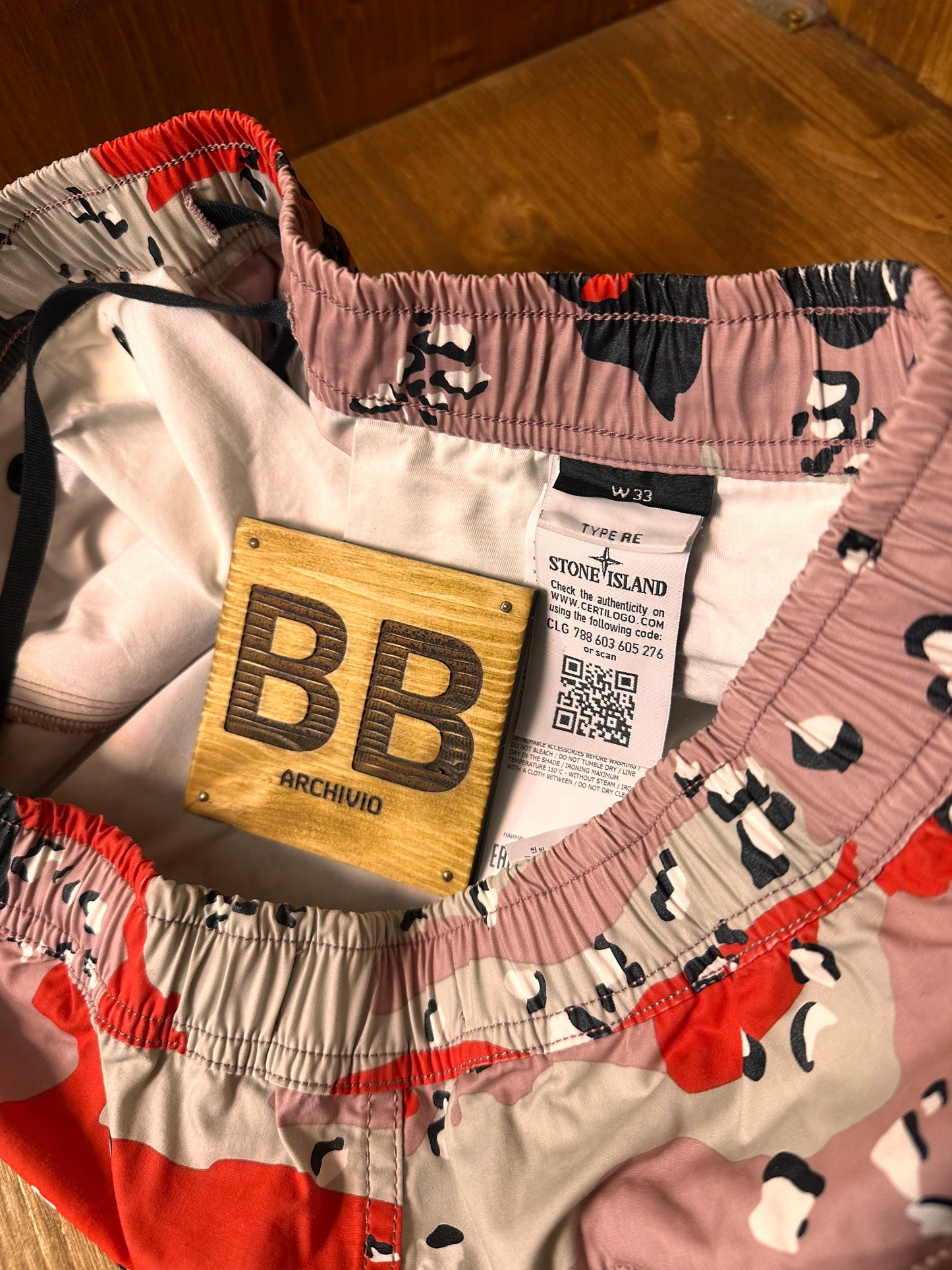 SS20 DESERT CAMO SHORTS