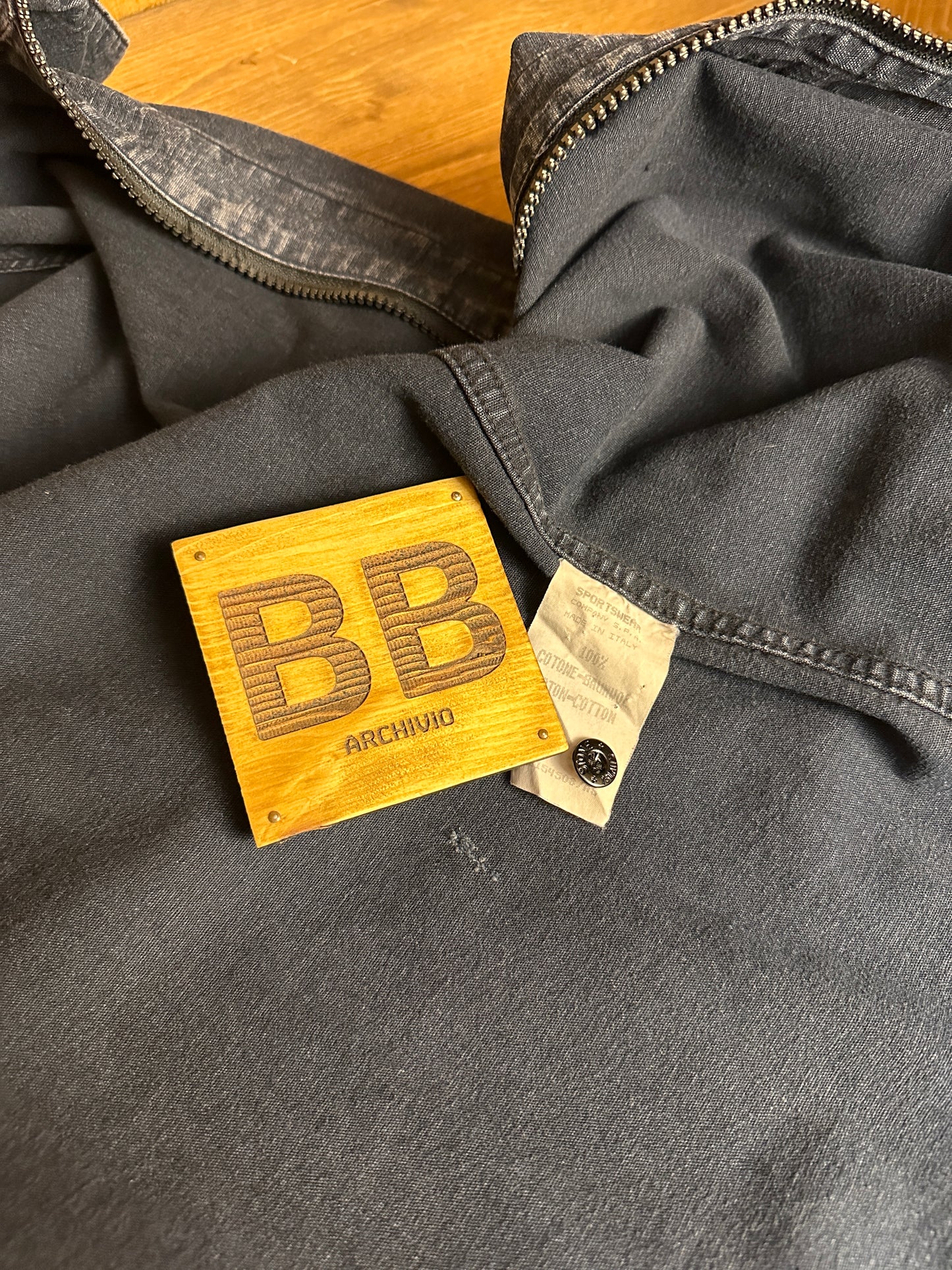 SS95 DENIM JACKET in Denim Blue