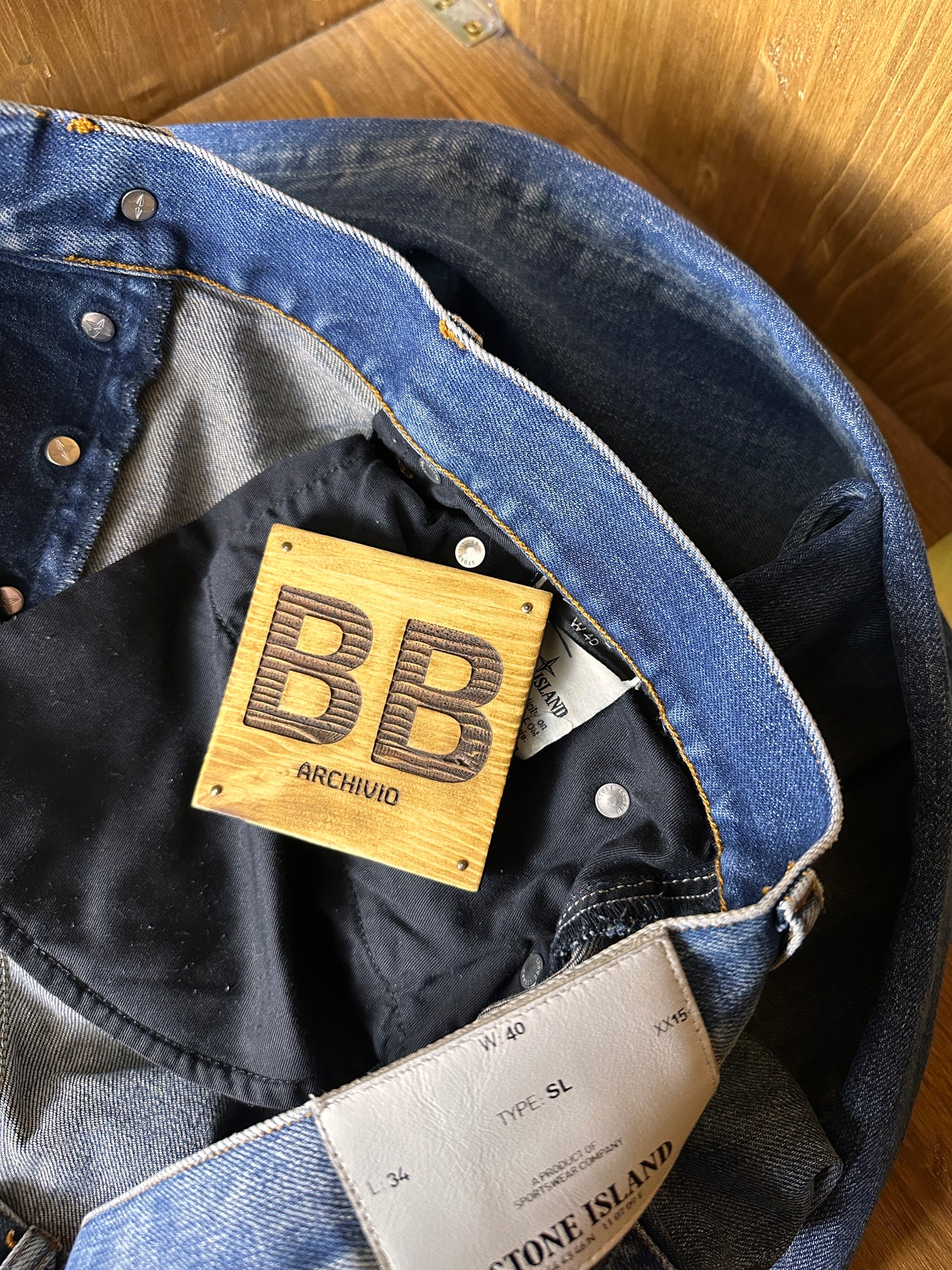 AW10s DENIM JEANS in Light Blue