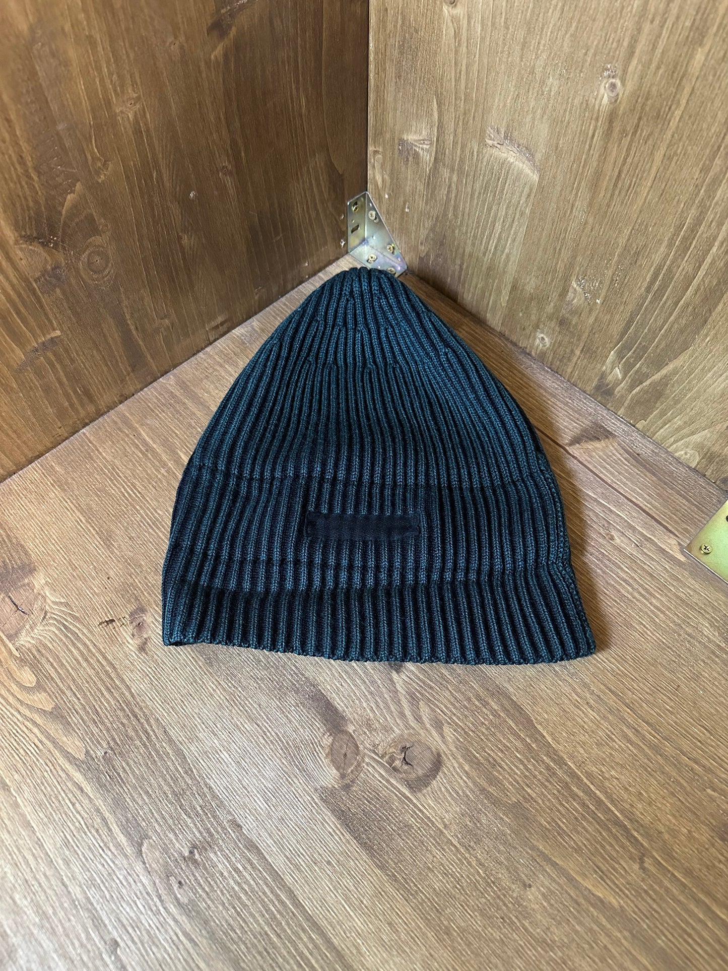 AW12 WOOL BEANIE TWO TONE