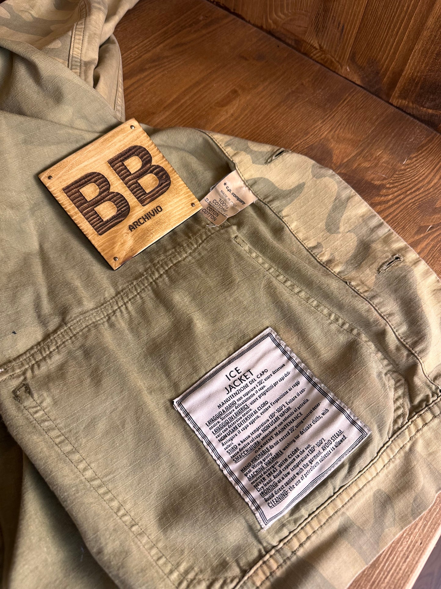 SS1990 ICE JACKET DESERT CAMO