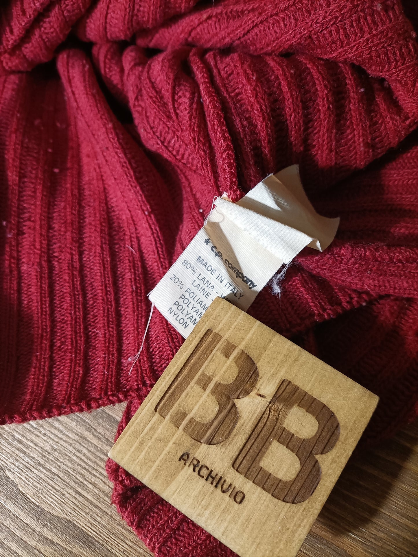 Vintage-Pullover mit Rollkragen