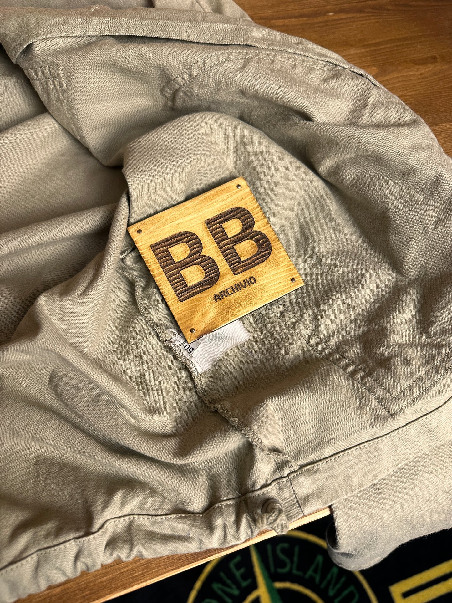 SS84/85 BONEVILLE HUNTING JACKET in Pebble Grey