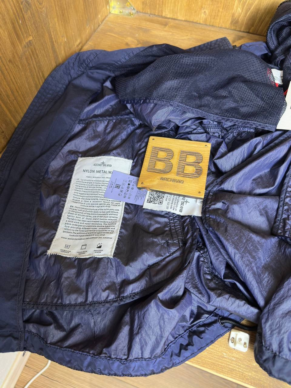 SS2019 NYLON METAL WATRO in Blu