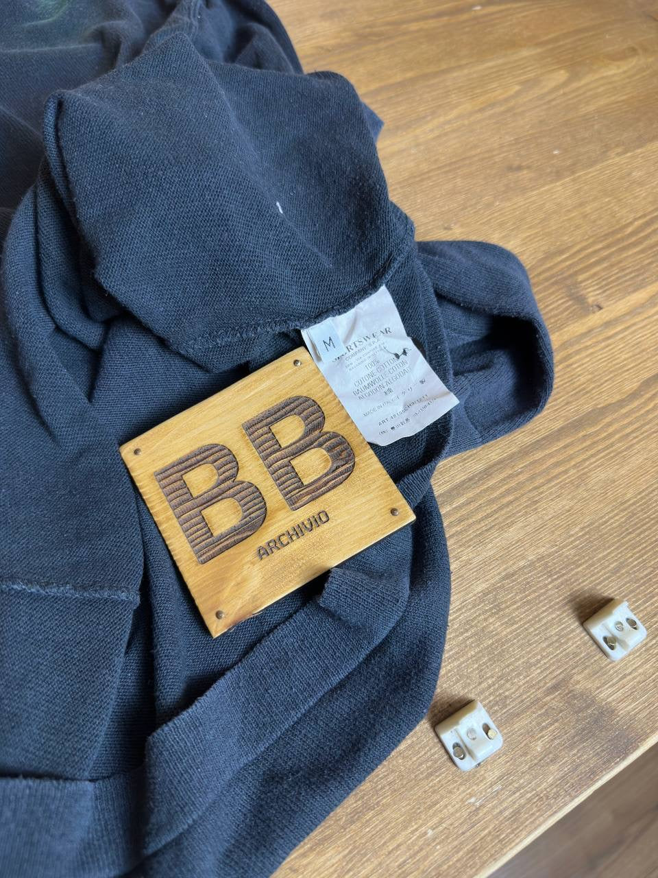 AW18 CHEST POCKET WOOL JUMPER in Dark Grey