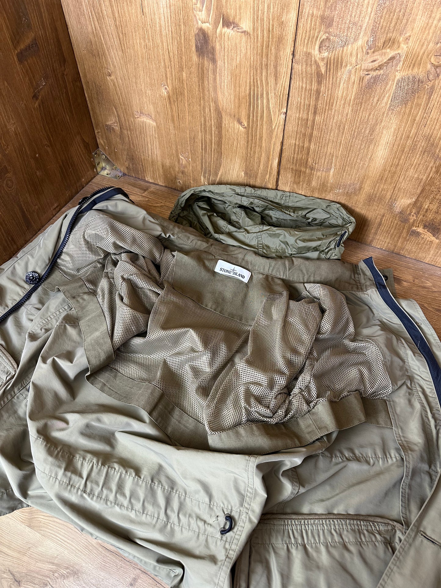 SS17 MICRO REPS FIELD JACKET in Light  Brown