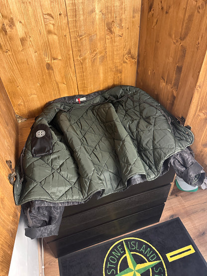 AW00 NYLON MESH JACKET in Black