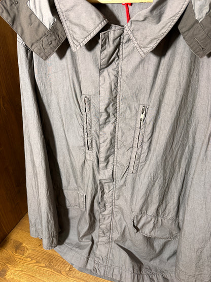 SS86 LIGHT NYCO BONEVILLE FIELD PARKA in Signal Grey