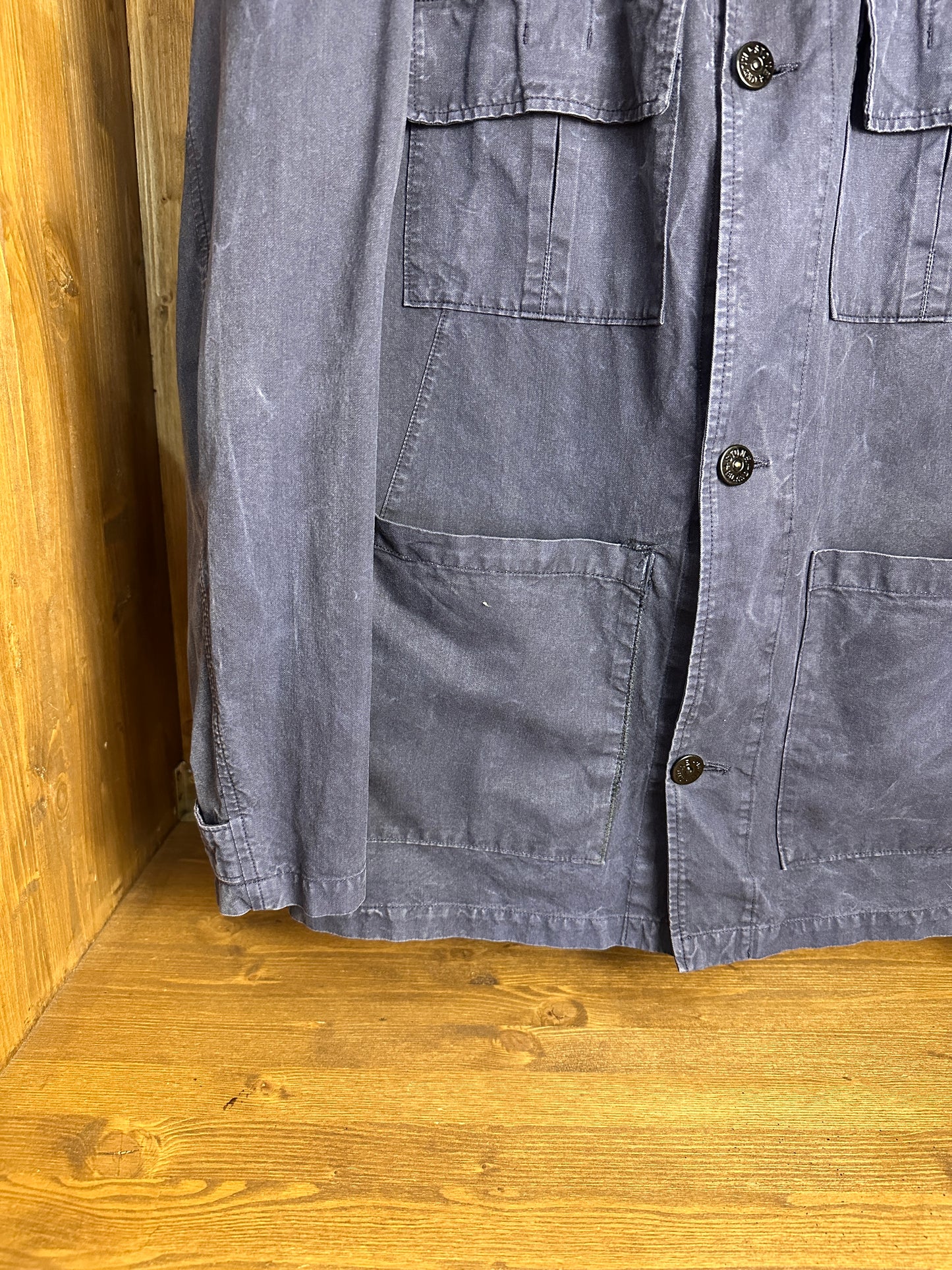 SS98 COTTON LIGHT CARPENTER in Denim Blue