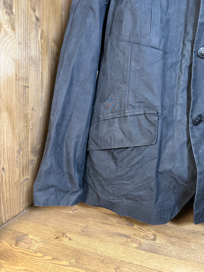 AW08 BLACK VENTILE SHORT TRENCH