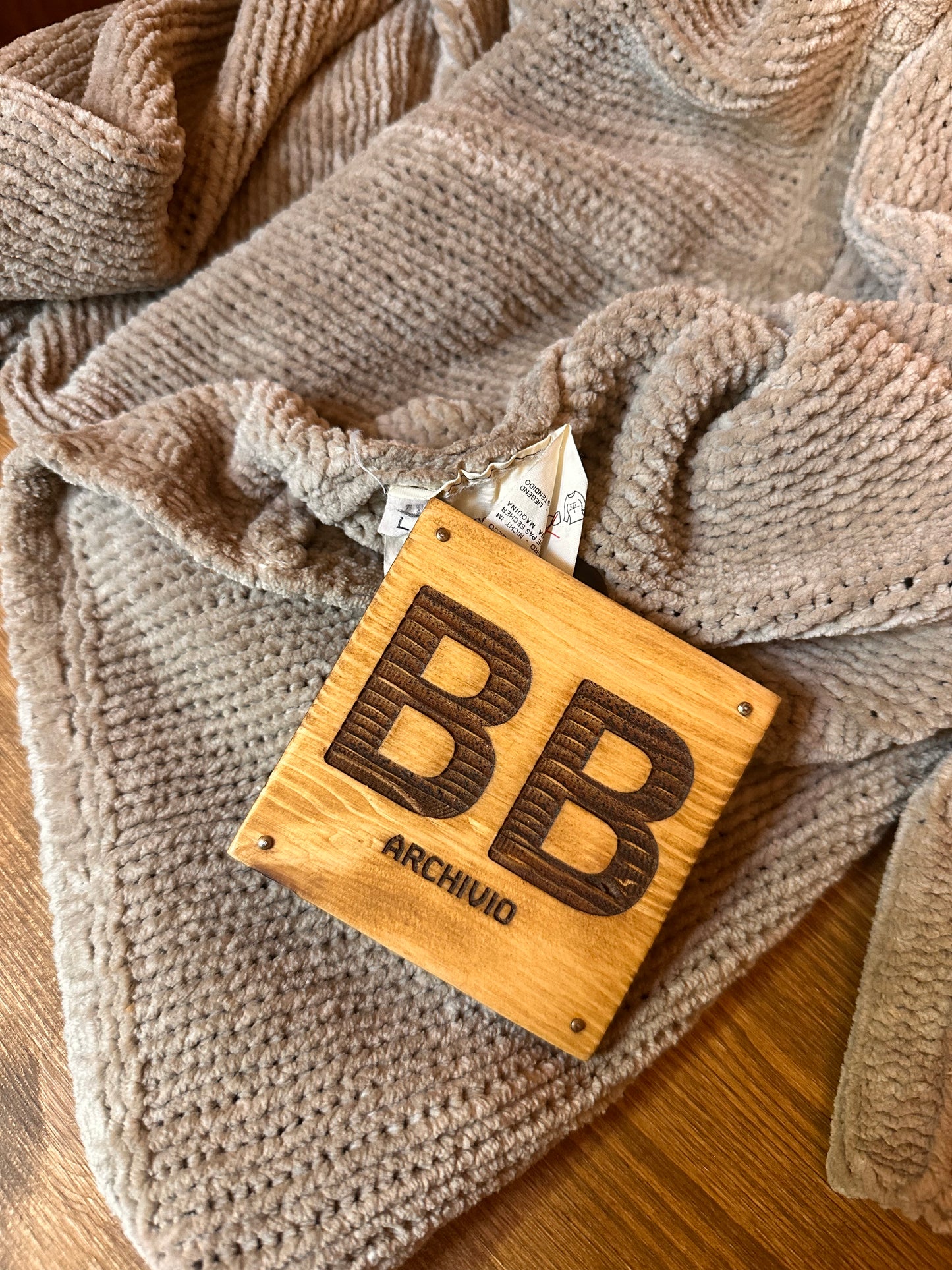 AW1999 BROWN CHENILLE JUMPER