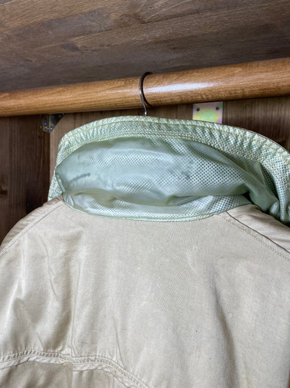 Raso Gommato bomber aviator sheepskin jacket with quilted inner