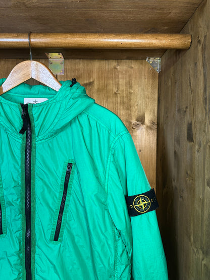 GARMENT DYED CRINKLE REPS NY with Primaloft Leaf Green