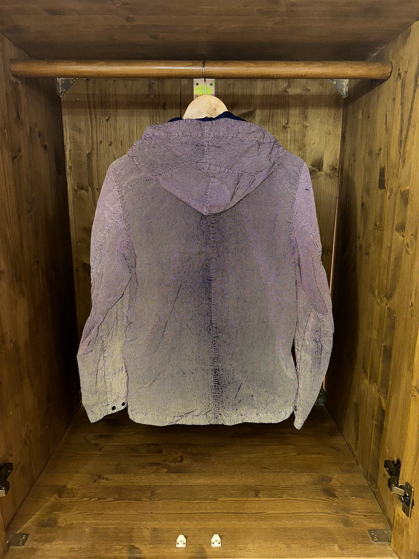 SS16 GARMENT DYED PIXEL REFLECTIVE in Blue