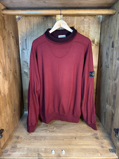 AW88 “8 PANELS” TURTLENECK in wine red