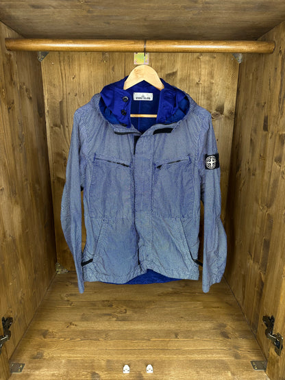 SS16 GARMENT DYED PIXEL REFLECTIVE in Blue