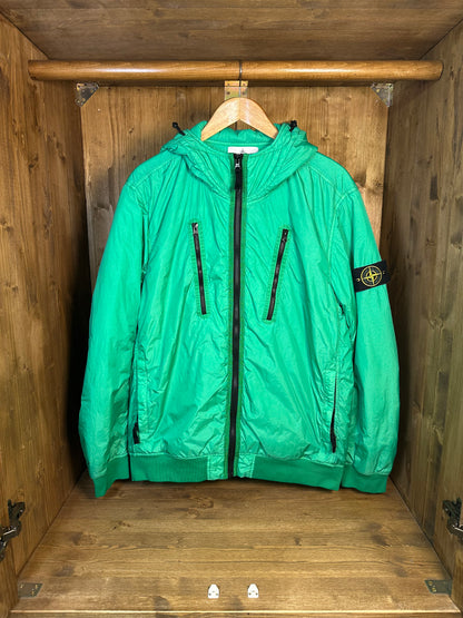 GARMENT DYED CRINKLE REPS NY with Primaloft Leaf Green