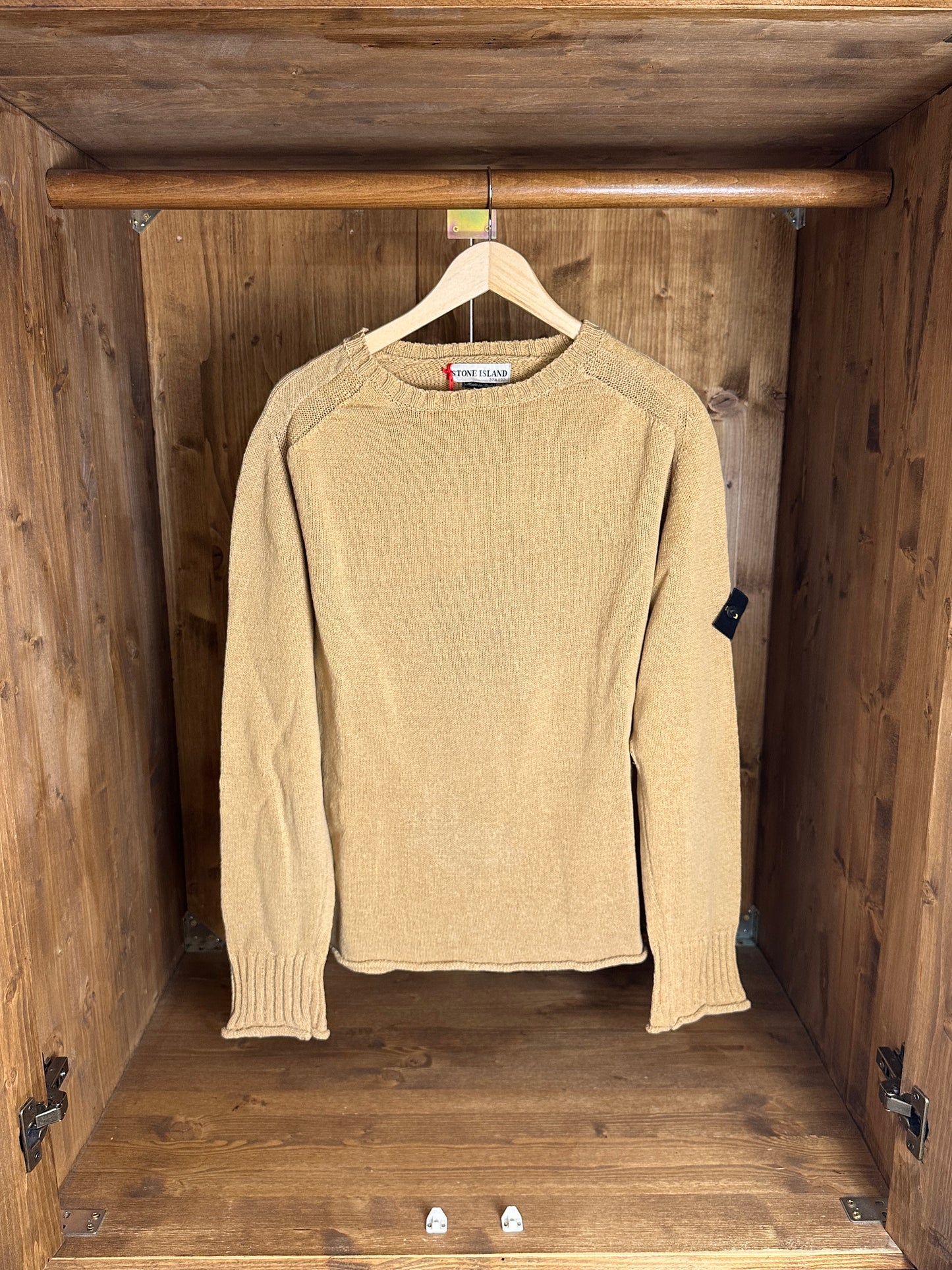 SS02 VISCOSE JUMPER in Sand Yellow