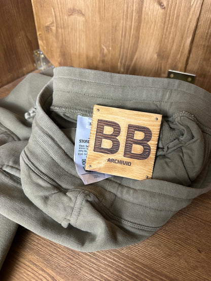 AW14 COTTON FLEECE PANT in Reed Green