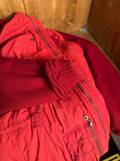 AW85 BONEVILLE PARKA in Flame Red