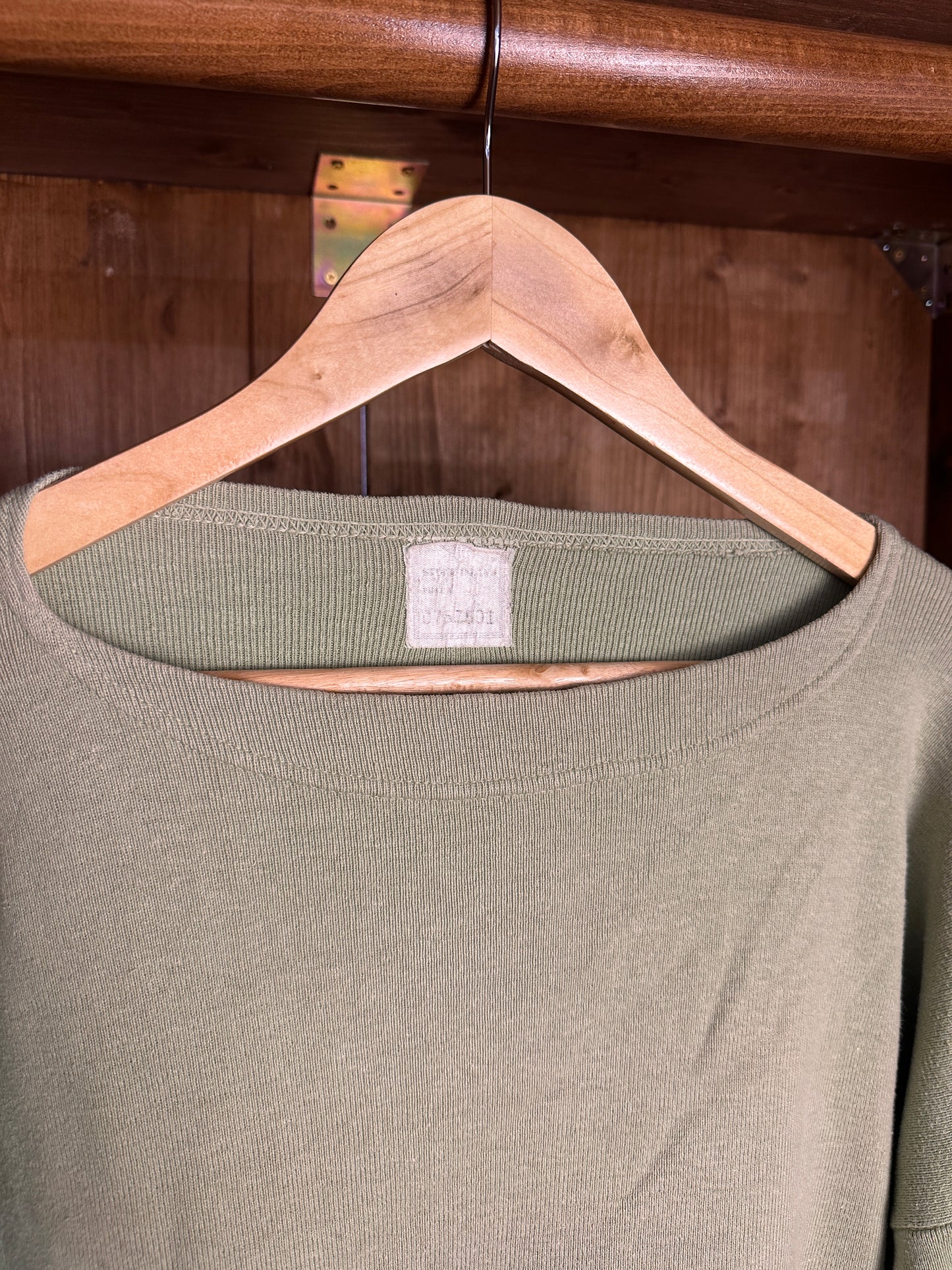 SS86 HEAVY RIB JUMPER in Pistacchio Green From Archivio Book