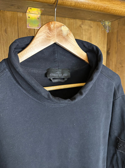 AW17 GHOST TURTLENECK in Blue Navy