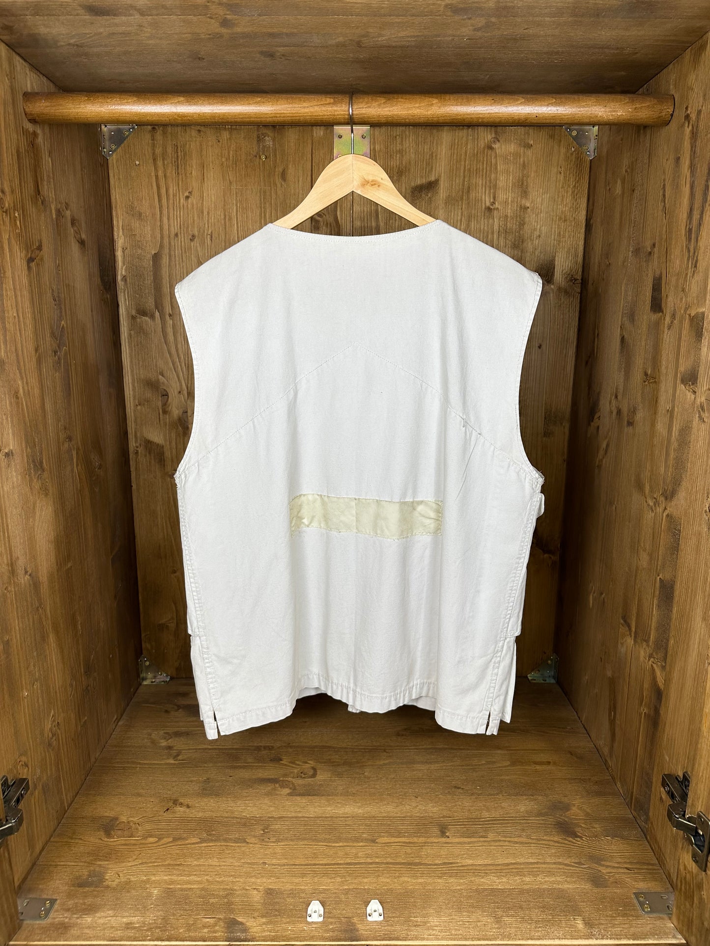 SS82 TELA STELLA MULTI POCKET UTILITY VEST in White