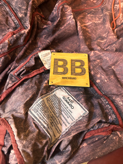 AW1992 RASO GOMMATO BURNT RED