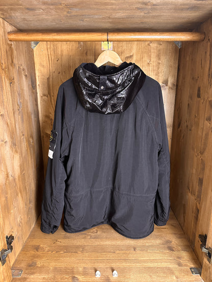 AW24 NYLON PANAMA WITH NEW SILK LIGHT in Deep Black