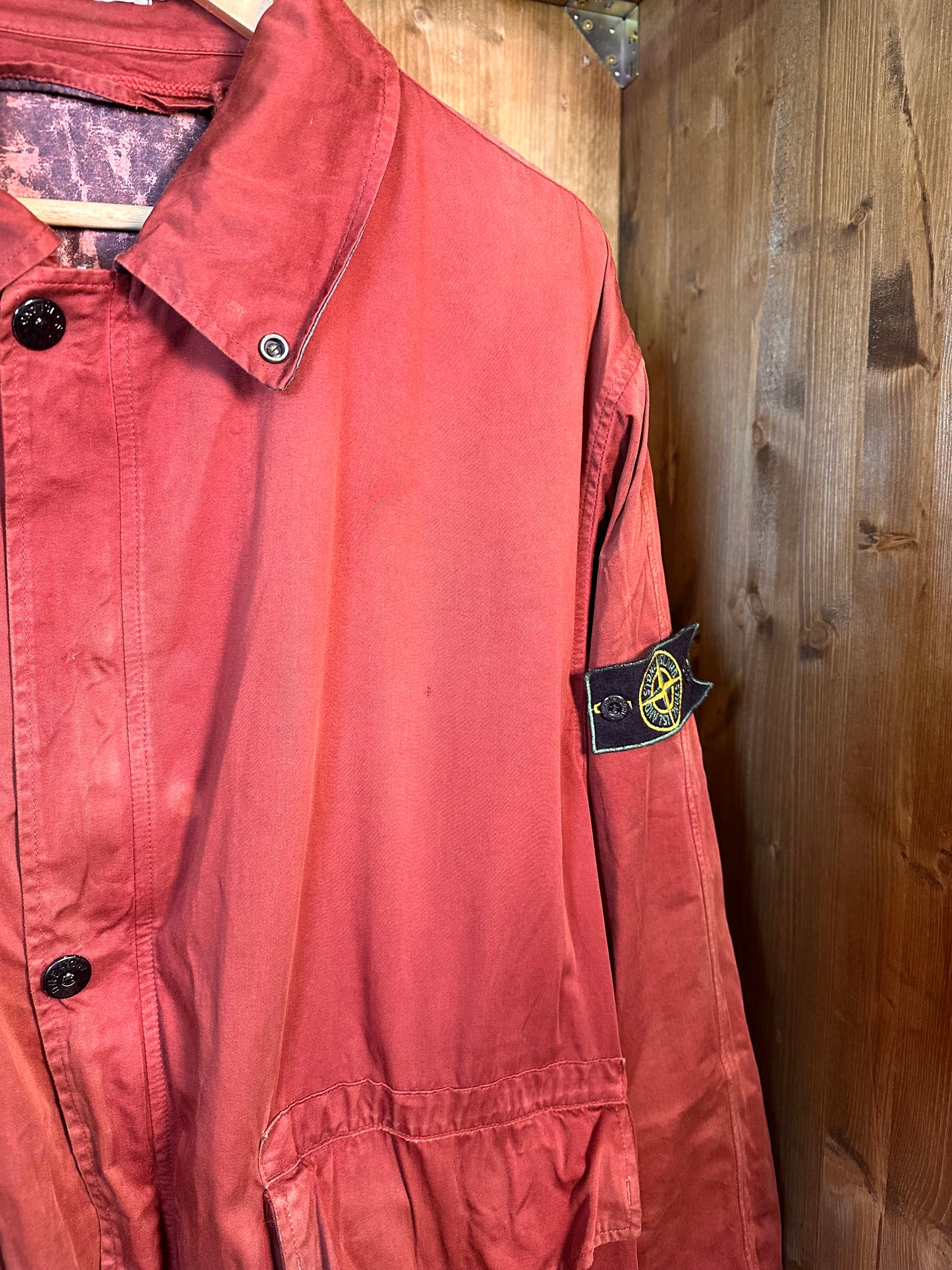 AW1992 RASO GOMMATO BURNT RED